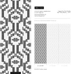 Wallpaper Peel and Stick Wallpaper Removable Wallpaper Home Decor Wall Art Wall Decor Room Decor / Gray Geometric Boho Wallpaper - C543