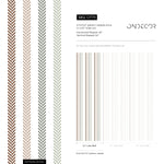 Boho Striped Wallpaper Farmhouse Wallpaper Peel and Stick and Traditional Wallpaper - D779