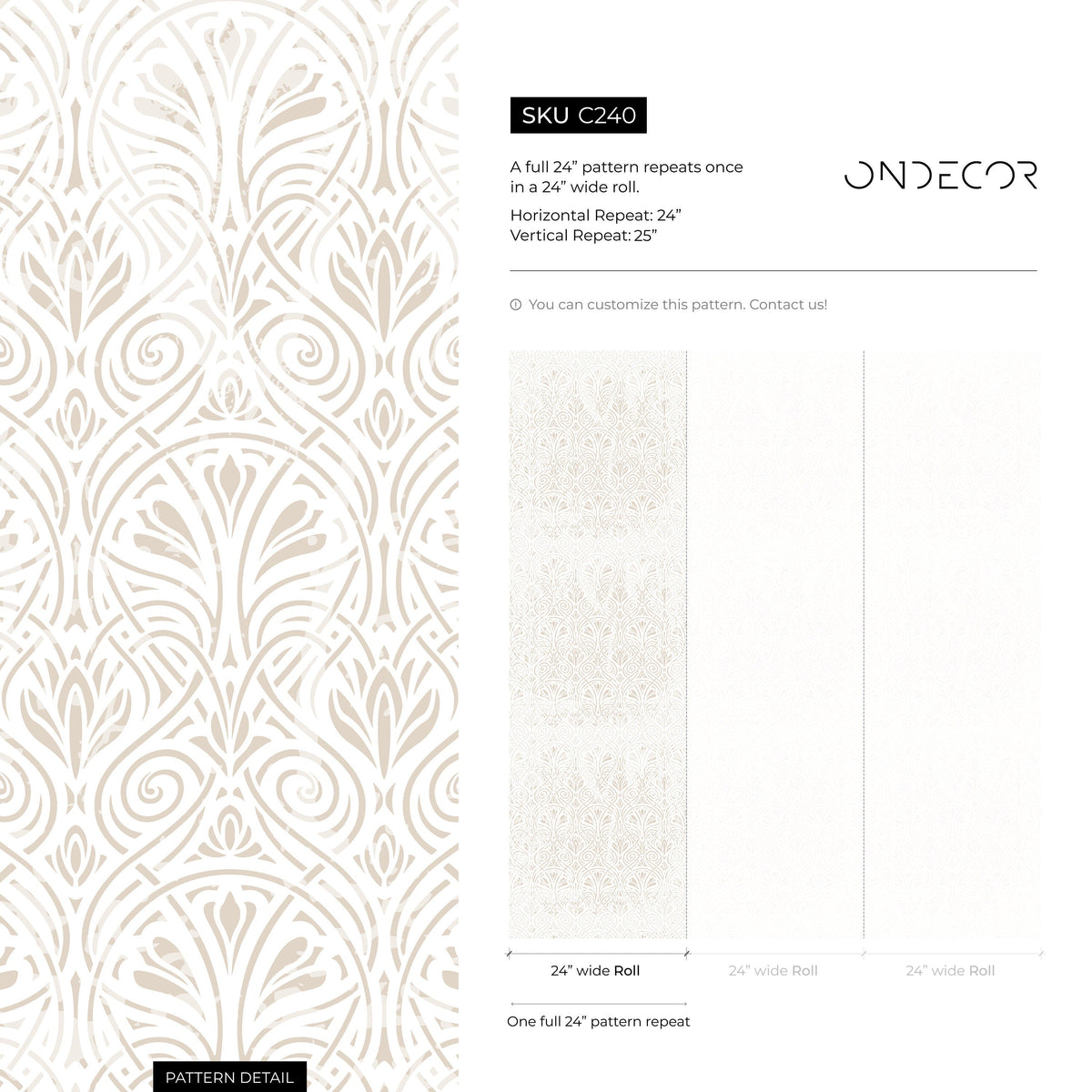 Removable Wallpaper, Scandinavian Wallpaper, Temporary Wallpaper, Minimalistic Wallpaper, Peel and Stick Wallpaper, Wall Paper, Boho - C240