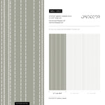 Sage Green Minimalist Wallpaper Striped Wallpaper Peel and Stick and Traditional Wallpaper - D853
