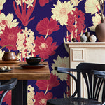 Removable Wallpaper Temporary Wallpaper Vintage Wallpaper Peel and Stick Wallpaper Wall Paper - A802