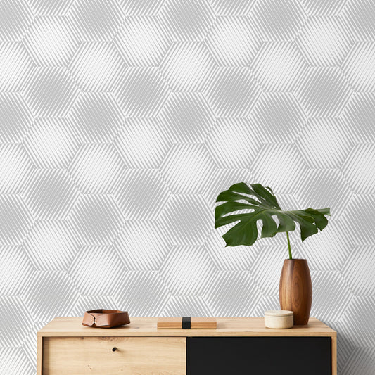 Minimalist Geometric Removable Wallpaper Scandinavian Wallpaper Peel and Stick Wallpaper Wall Paper - B304