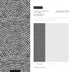 Wallpaper Peel and Stick Wallpaper Removable Wallpaper Home Decor Wall Art Wall Decor Room Decor / Black and White Wallpaper - B976