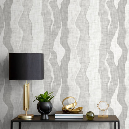 Neutral Abstract Wallpaper Maximalist Wallpaper Peel and Stick and Traditional Wallpaper - D797