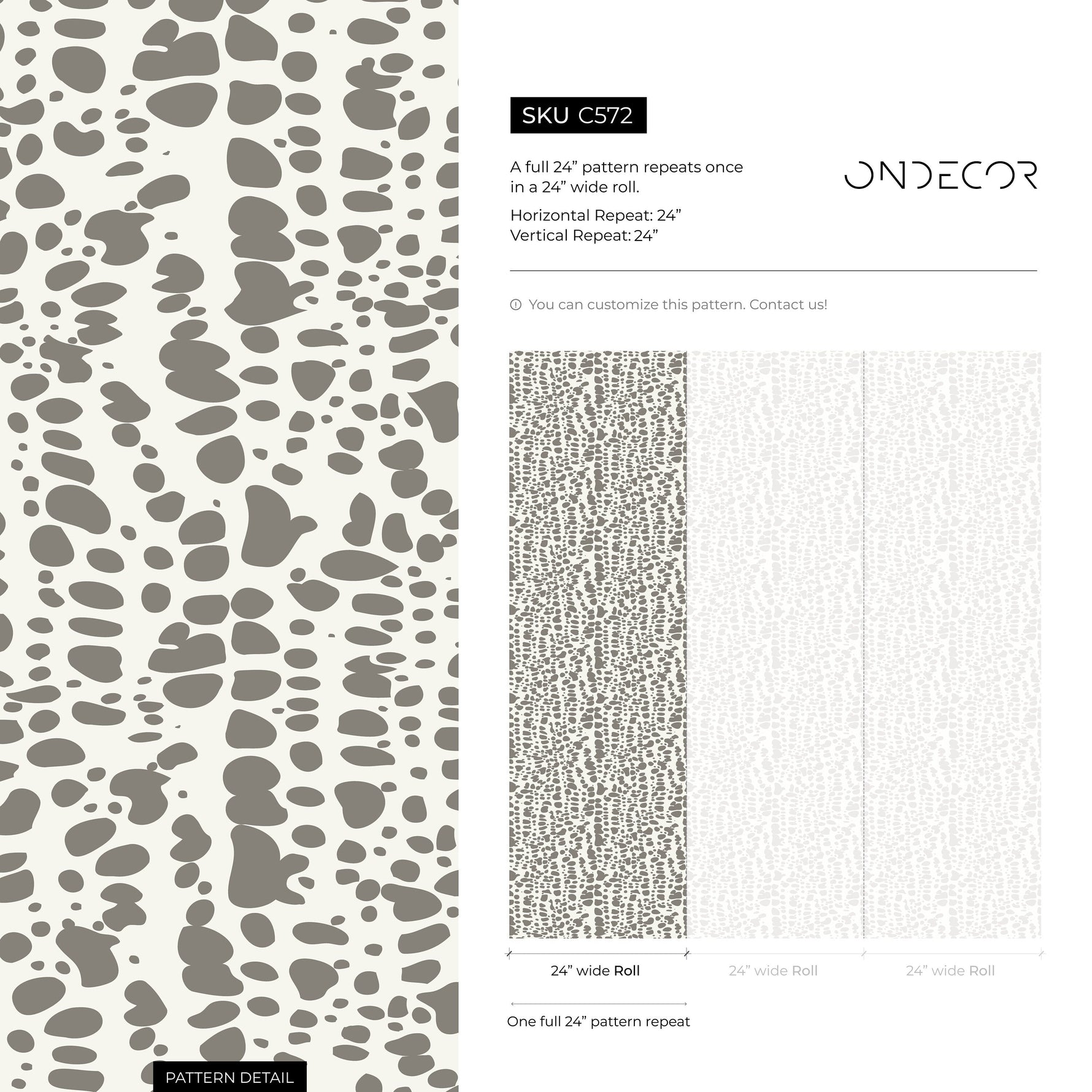Wallpaper Peel and Stick Wallpaper Removable Wallpaper Home Decor Wall Art Wall Decor Room Decor / Beige Polka Dot Wallpaper - C572