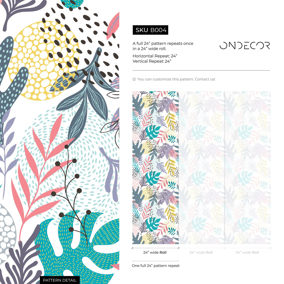 Removable Wallpaper Temporary Wallpaper Vintage Wallpaper Peel and Stick Wallpaper Wall Paper Boho - B004
