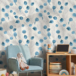 Feathers Wallpaper, Removable Wall Decor, Peel and Stick Wallpaper, Peacock Wallpaper, Removable, Wall Paper Removable, Wallpaper - A320