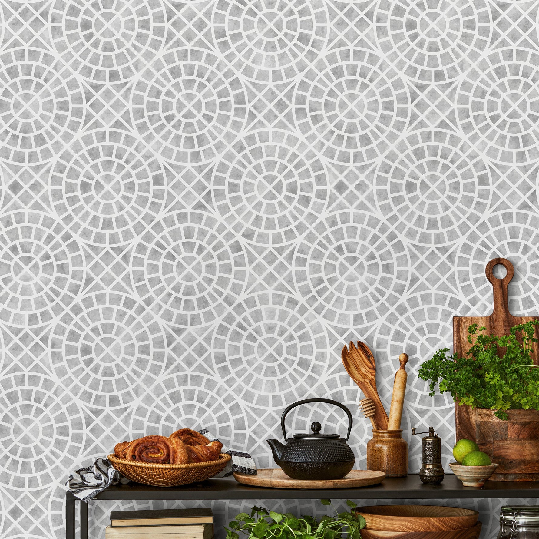 Removable Wallpaper Peel and Stick Wallpaper Wall Paper Wall Mosaico Tiles Wallpaper Watercolor Wallpaper Watercolor Print - A569