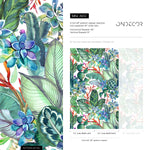Removable Wallpaper Floral Wall Temporary Wallpaper Nursery Wallpaper Wall Decor Wall Paper Removable Peel and Stick Wallpaper - A612