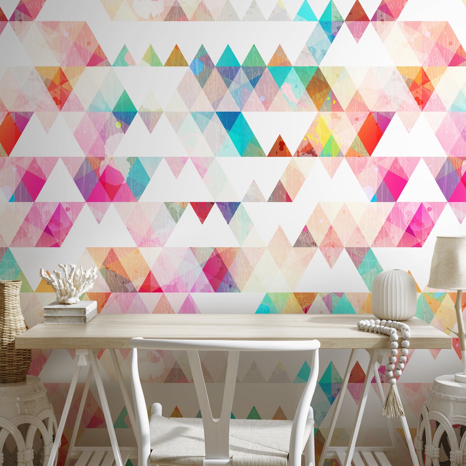 Watercolor Wallpaper, Removable Wallpaper, Watercolor print, Watercolor mural, Large wall paper, Removable wallpaper, Watercolor - A154