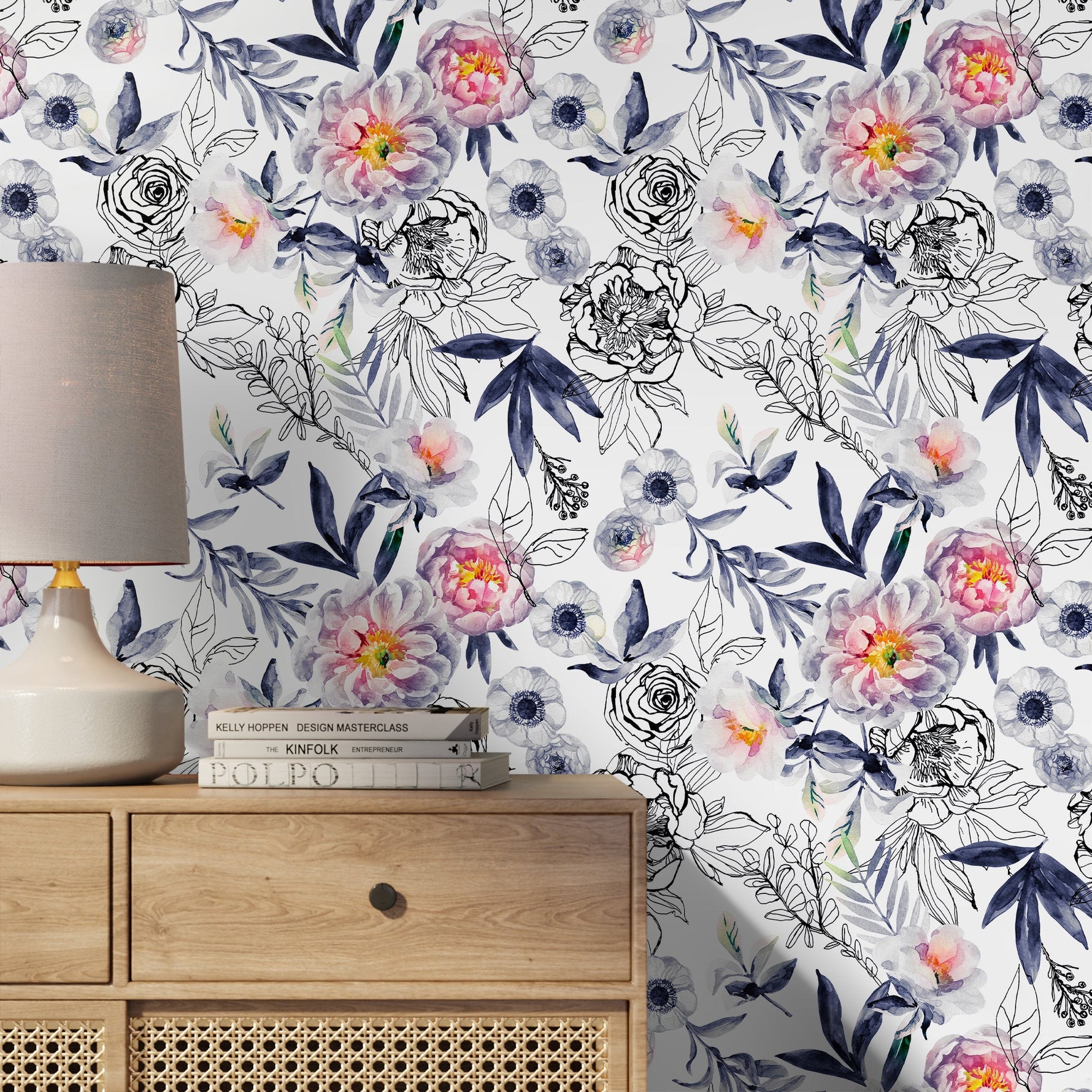 Peel and Stick Wallpaper Removable Wallpaper Wall Decor Home Decor Wall Art Printable Wall Art Room Decor Wall Prints Wall Hanging - A190