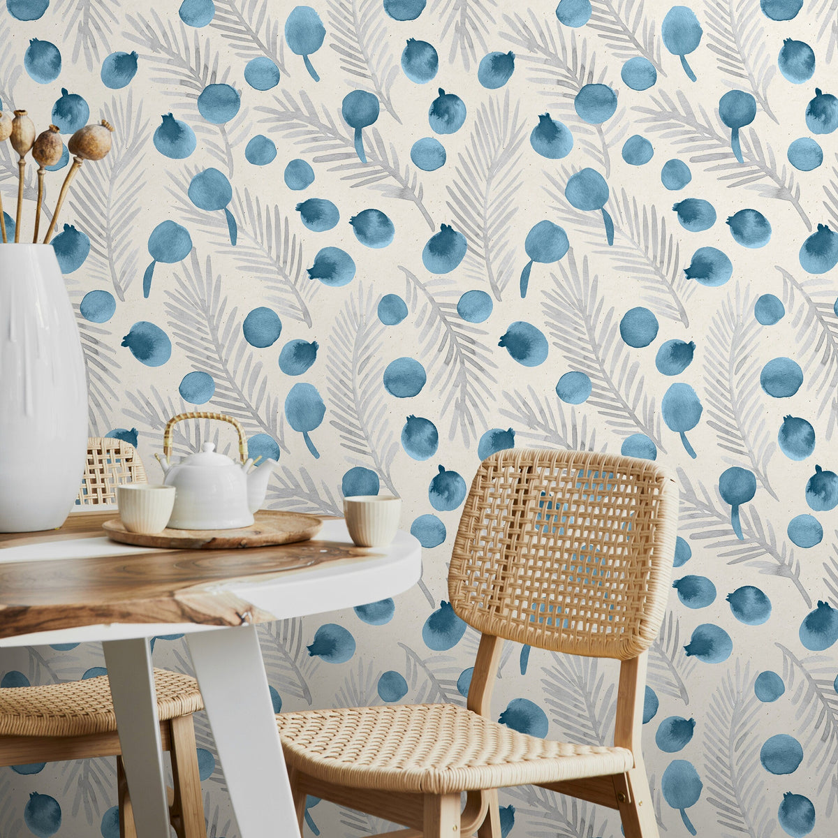 Feathers Wallpaper, Removable Wall Decor, Peel and Stick Wallpaper, Peacock Wallpaper, Removable, Wall Paper Removable, Wallpaper - A320