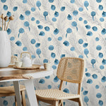 Feathers Wallpaper, Removable Wall Decor, Peel and Stick Wallpaper, Peacock Wallpaper, Removable, Wall Paper Removable, Wallpaper - A320