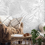Removable Wallpaper, Tropical Wallpaper, Leaf Wallpaper, Leaves Wallpaper, Wall Paper, Peel and Stick Wallpaper, Wallpaper - A561